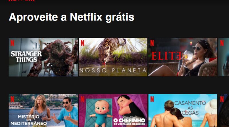 Netflix Grátis